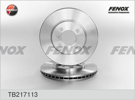 Fenox TB217113 - Гальмівний диск autozip.com.ua