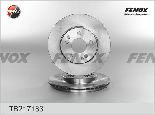 Fenox TB217183 - Гальмівний диск autozip.com.ua