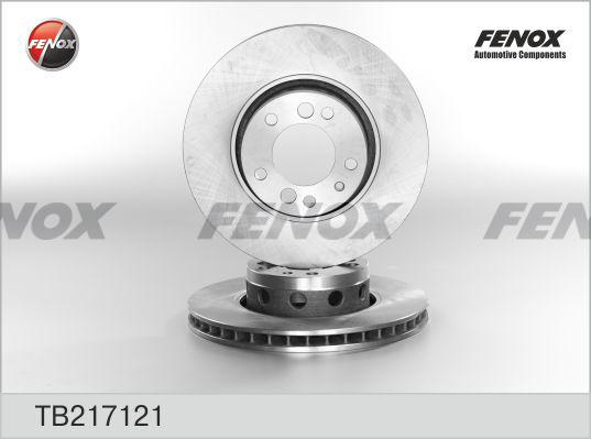 Fenox TB217121 - Гальмівний диск autozip.com.ua