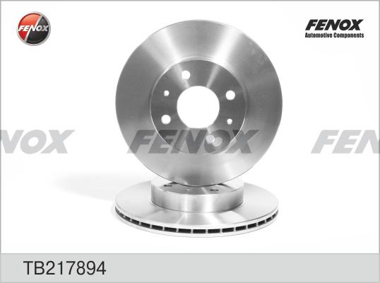 Fenox TB217894 - Гальмівний диск autozip.com.ua