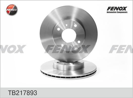 Fenox TB217893 - Гальмівний диск autozip.com.ua