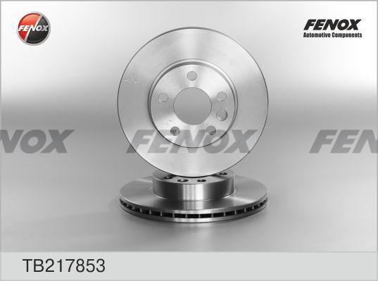 Fenox TB217853 - Гальмівний диск autozip.com.ua