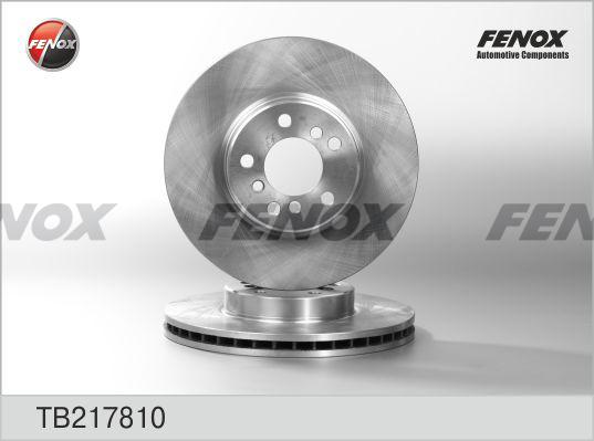 Fenox TB217810 - Гальмівний диск autozip.com.ua