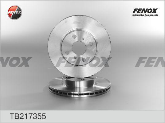 Fenox TB217355 - Гальмівний диск autozip.com.ua