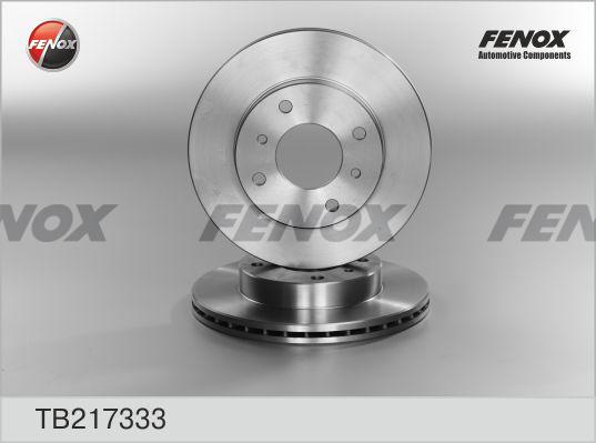 Fenox TB217333 - Гальмівний диск autozip.com.ua