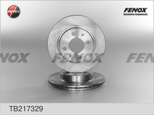 Fenox TB217329 - Гальмівний диск autozip.com.ua