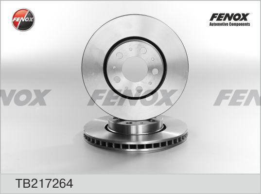 Fenox TB217264 - Гальмівний диск autozip.com.ua