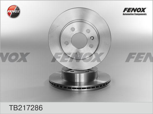 Fenox TB217286 - Гальмівний диск autozip.com.ua