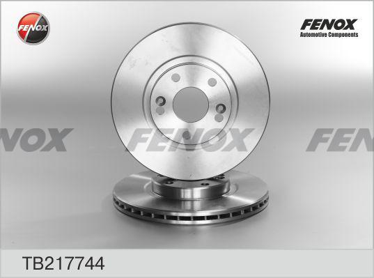 Fenox TB217744 - Гальмівний диск autozip.com.ua