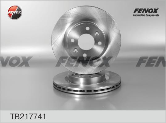 Fenox TB217741 - Гальмівний диск autozip.com.ua