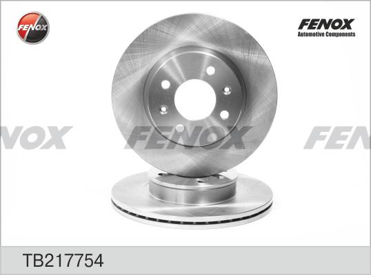 Fenox TB217754 - Гальмівний диск autozip.com.ua