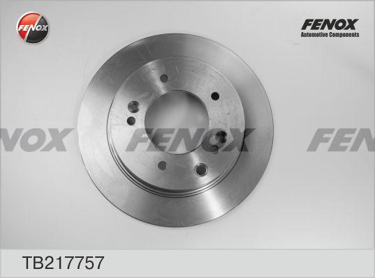 Fenox TB217757 - Гальмівний диск autozip.com.ua