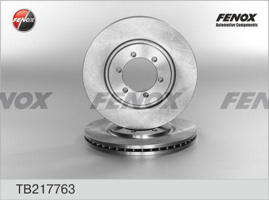 Fenox TB217763 - Гальмівний диск autozip.com.ua