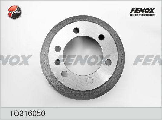 Fenox TO216050 - Гальмівний барабан autozip.com.ua