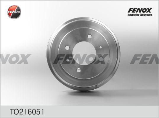 Fenox TO216051 - Гальмівний барабан autozip.com.ua