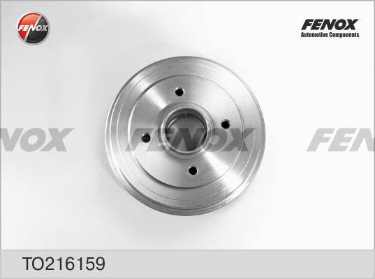 Fenox TO216159 - Гальмівний барабан autozip.com.ua