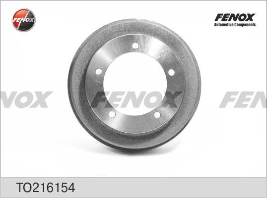 Fenox TO216154 - Гальмівний барабан autozip.com.ua