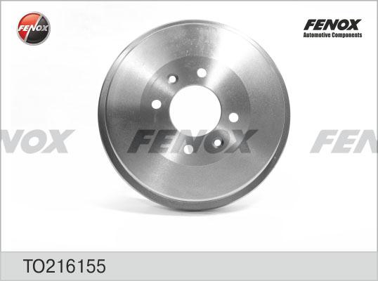 Fenox TO216155 - Гальмівний барабан autozip.com.ua