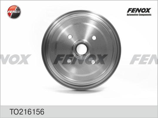 Fenox TO216156 - Гальмівний барабан autozip.com.ua