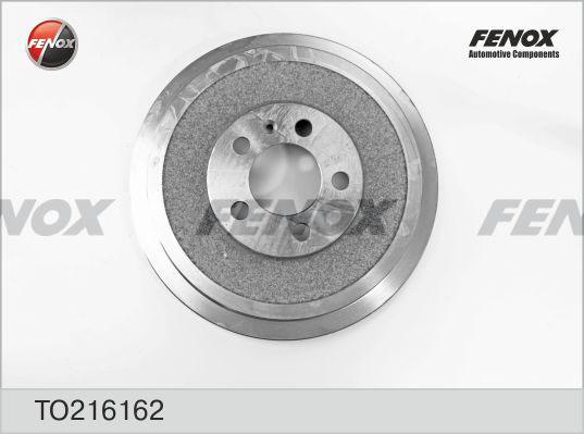 Fenox TO216162 - Гальмівний барабан autozip.com.ua