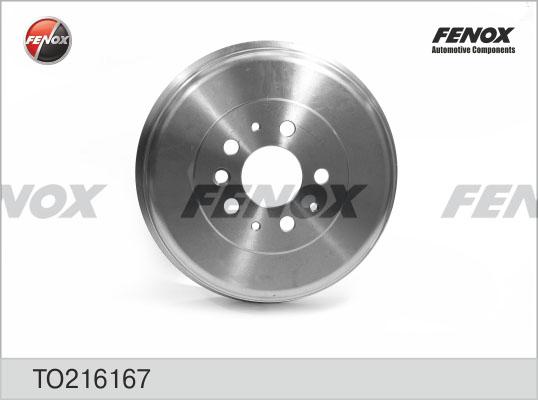 Fenox TO216167 - Гальмівний барабан autozip.com.ua