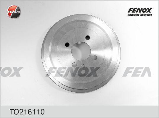 Fenox TO216110 - Гальмівний барабан autozip.com.ua