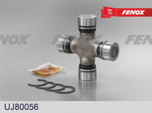 Fenox UJ80056 - Шарнір, поздовжній вал autozip.com.ua