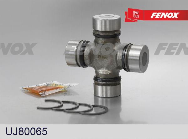 Fenox UJ80065 - Шарнір, поздовжній вал autozip.com.ua
