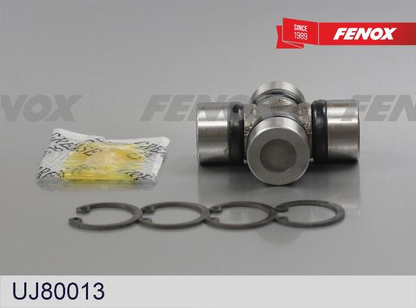 Fenox UJ80013 - Шарнір, поздовжній вал autozip.com.ua