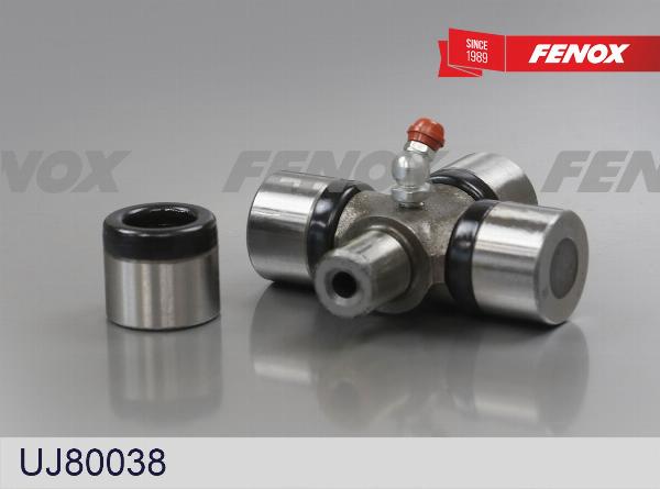Fenox UJ80038 - Шарнір, поздовжній вал autozip.com.ua