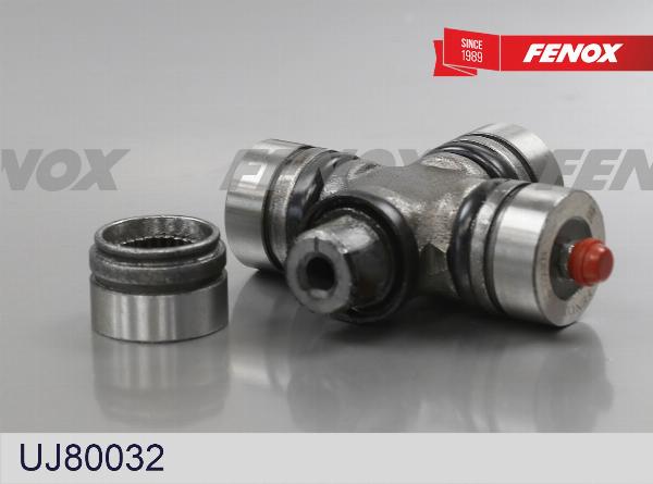 Fenox UJ80032 - Шарнір, поздовжній вал autozip.com.ua