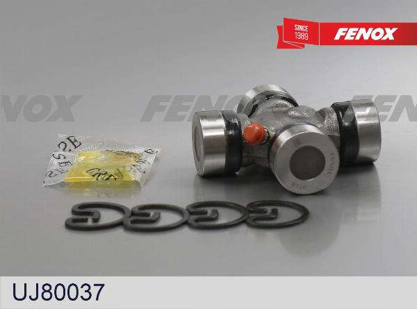 Fenox UJ80037 - Шарнір, поздовжній вал autozip.com.ua