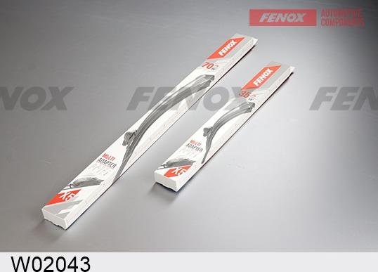 Fenox W02043 - Щітка склоочисника autozip.com.ua