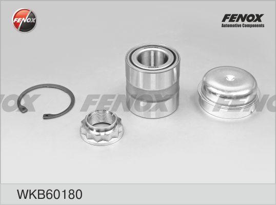 Fenox WKB60180 - Комплект підшипника маточини колеса autozip.com.ua