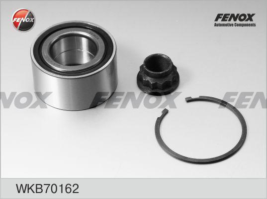 Fenox WKB70162 - Комплект підшипника маточини колеса autozip.com.ua