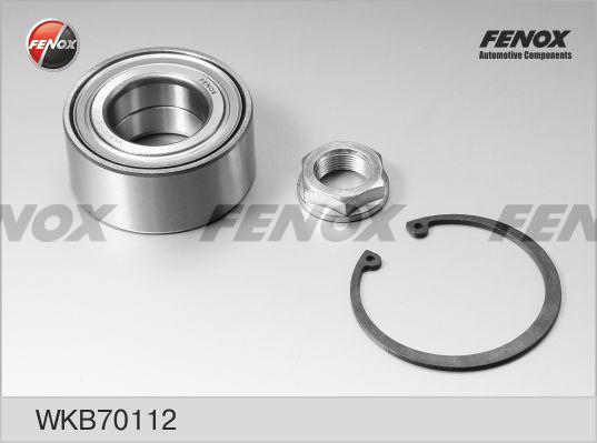 Fenox WKB70112 - Комплект підшипника маточини колеса autozip.com.ua