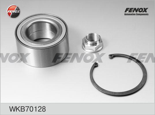 Fenox WKB70128 - Комплект підшипника маточини колеса autozip.com.ua