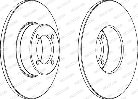 Eurobrake 5815204808 - Гальмівний диск autozip.com.ua