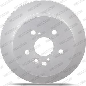 Ferodo DDF1545C-1-D - Гальмівний диск autozip.com.ua