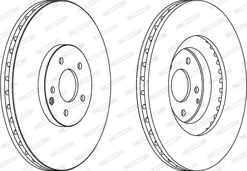 Brake Engineering DI956284 - Гальмівний диск autozip.com.ua