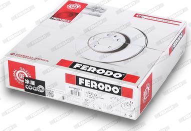 Ferodo DDF1693C-1-D - Гальмівний диск autozip.com.ua