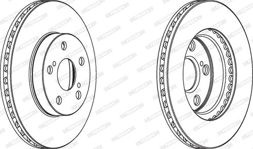 Comline ADC01154V - Гальмівний диск autozip.com.ua