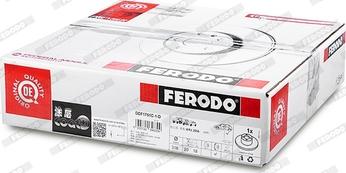 Ferodo DDF1751C-1-D - Гальмівний диск autozip.com.ua