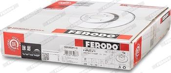 Ferodo DDF2552P-1-D - Гальмівний диск autozip.com.ua