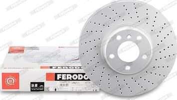 Ferodo DDF2043RDC-1-D - Гальмівний диск autozip.com.ua