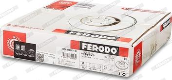 Ferodo DDF2193C-1-D - Гальмівний диск autozip.com.ua
