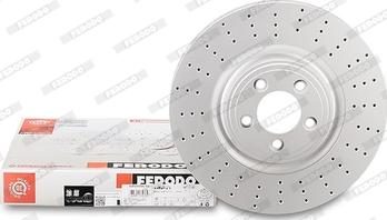 Ferodo DDF2107DC-1-D - Гальмівний диск autozip.com.ua