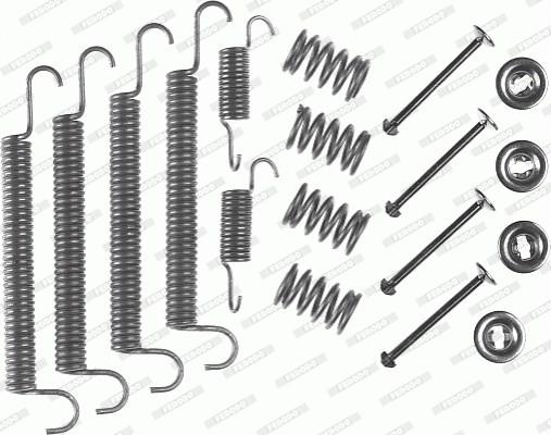 Ferodo FBA11 - Комплектуючі, барабанний гальмівний механізм autozip.com.ua