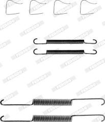Ferodo FBA133 - Комплектуючі, барабанний гальмівний механізм autozip.com.ua