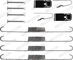 Ferodo FBA81 - Комплектуючі, барабанний гальмівний механізм autozip.com.ua